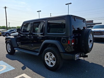 2018 Jeep Wrangler Unlimited Sport S 4x4