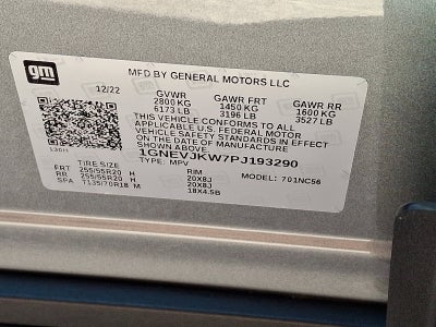 2023 Chevrolet Traverse RS