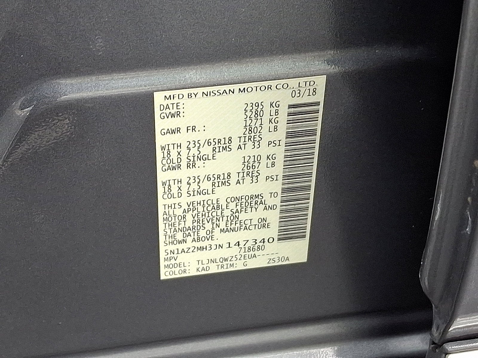 2018 Nissan Murano SV