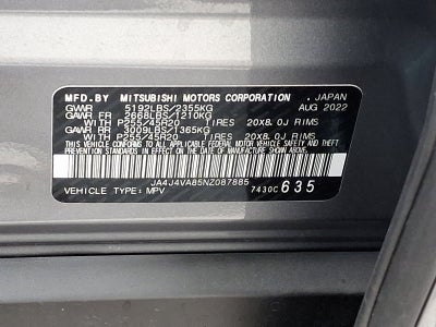 2022 Mitsubishi Outlander SEL