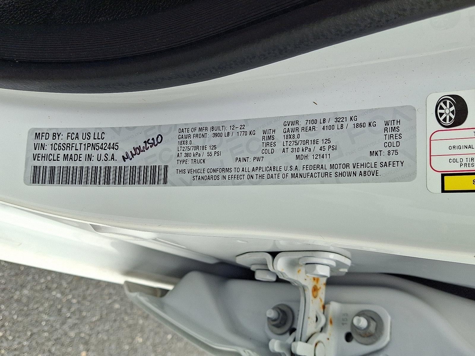 2023 RAM 1500 Rebel 4x4 Crew Cab 5'7" Box