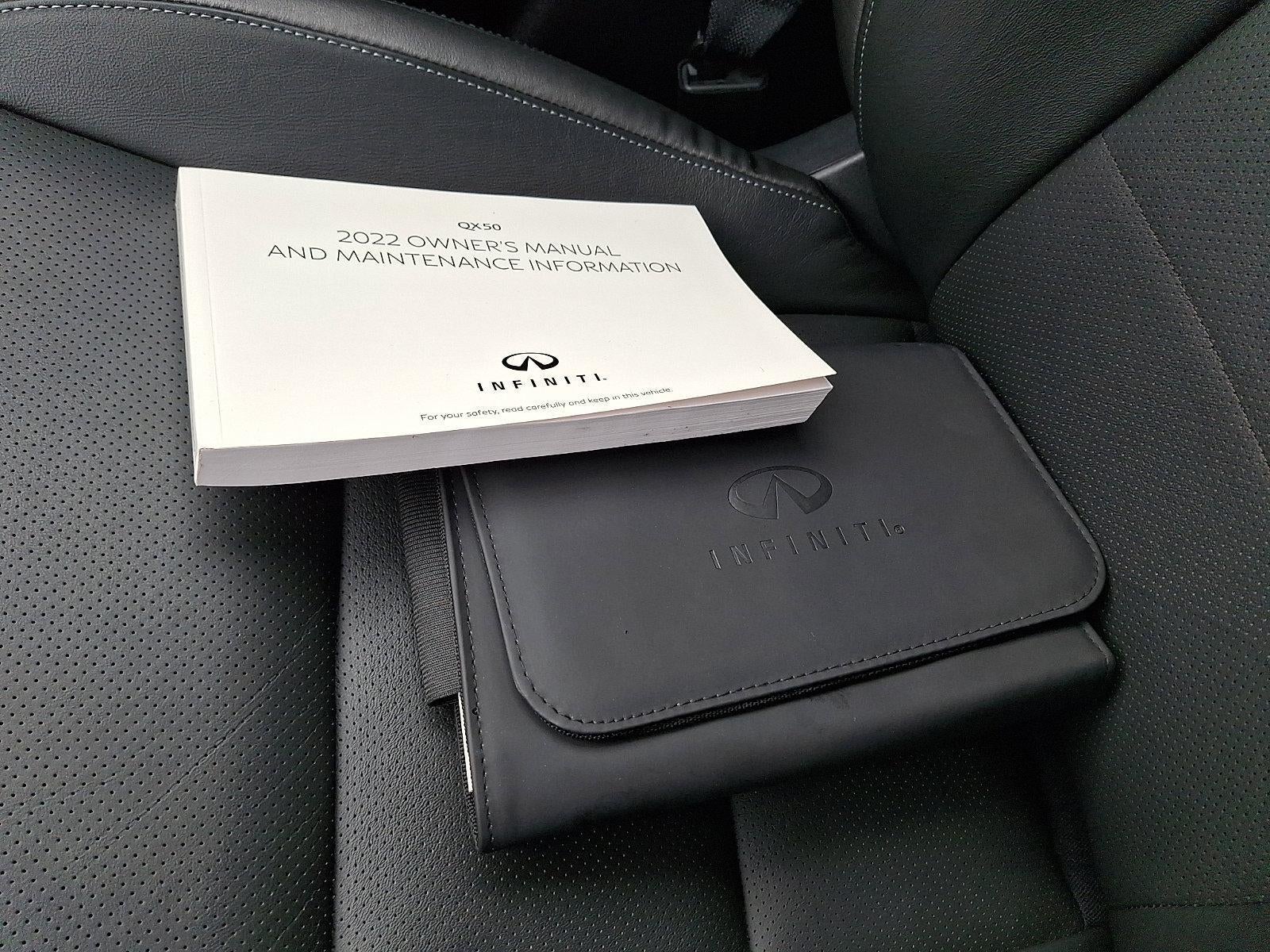 2022 INFINITI QX50 LUXE AWD