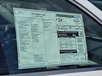 2027 INFINITI QX60 LUXE AWD