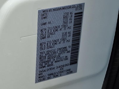 2027 INFINITI QX60 SPORT AWD
