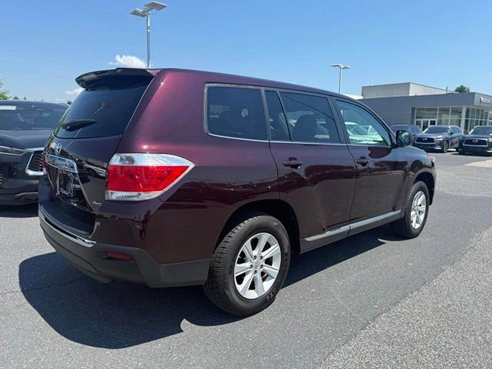 2013 Toyota Highlander 4WD 4dr V6 (Natl)