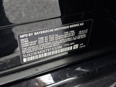 2026 BMW X7 xDrive40i Sports Activity Vehicle