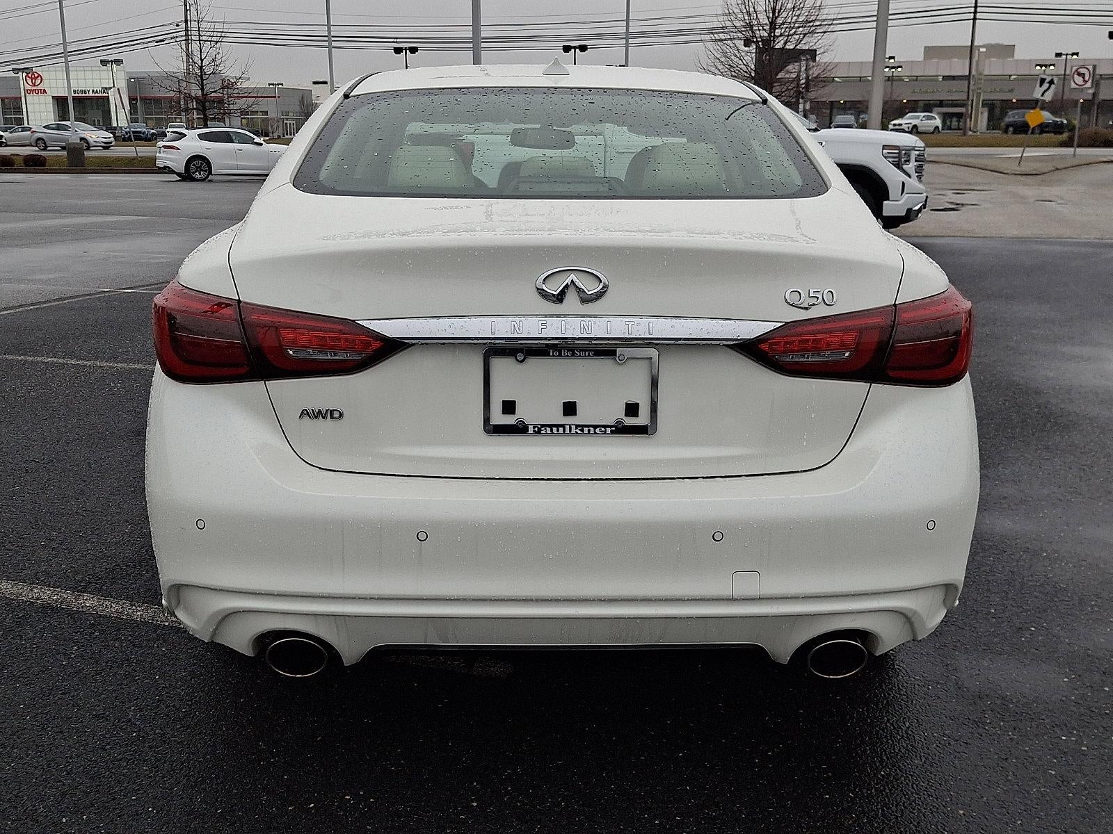 2022 INFINITI Q50 LUXE AWD