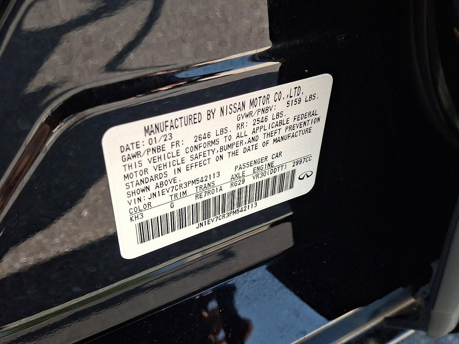 2023 INFINITI Q50 SENSORY AWD