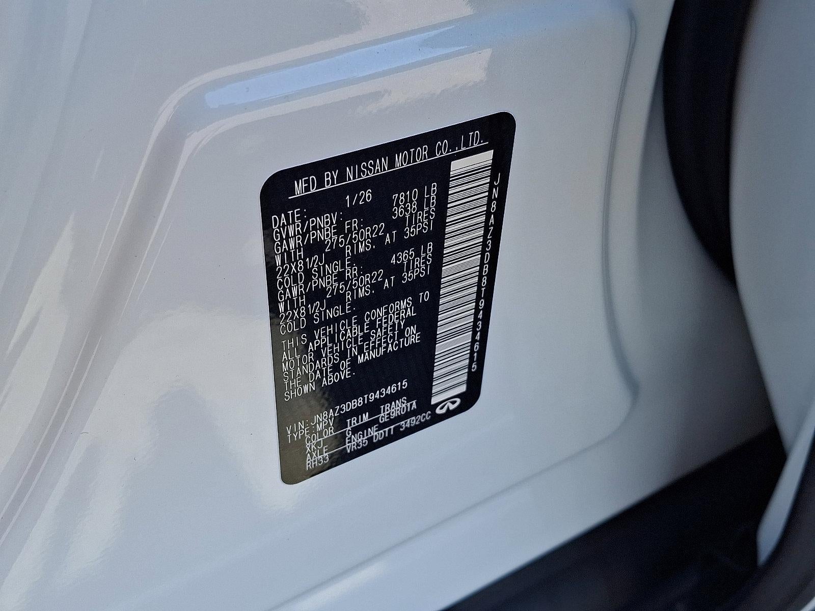 2026 INFINITI QX80 SPORT AWD