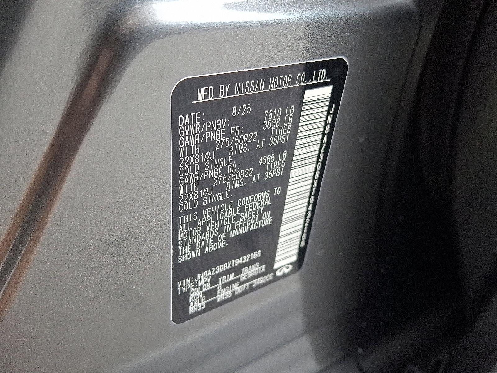 2026 INFINITI QX80 SPORT AWD