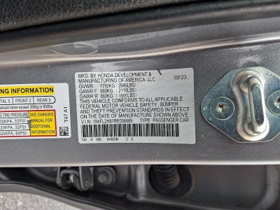2024 Honda Civic Hatchback Sport CVT