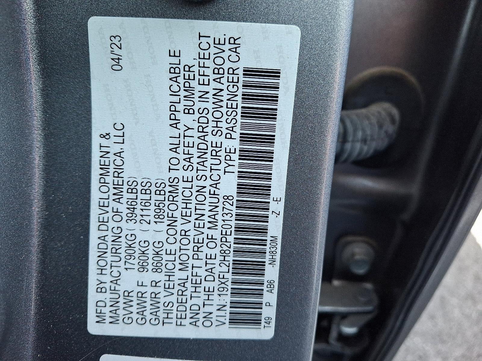 2023 Honda Civic Hatchback Sport CVT