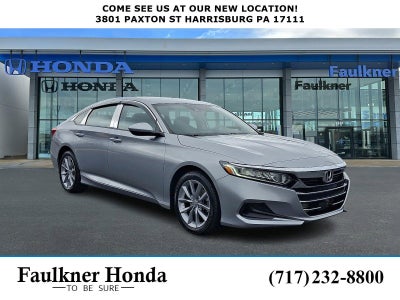 2021 Honda Accord Sedan LX 1.5T CVT
