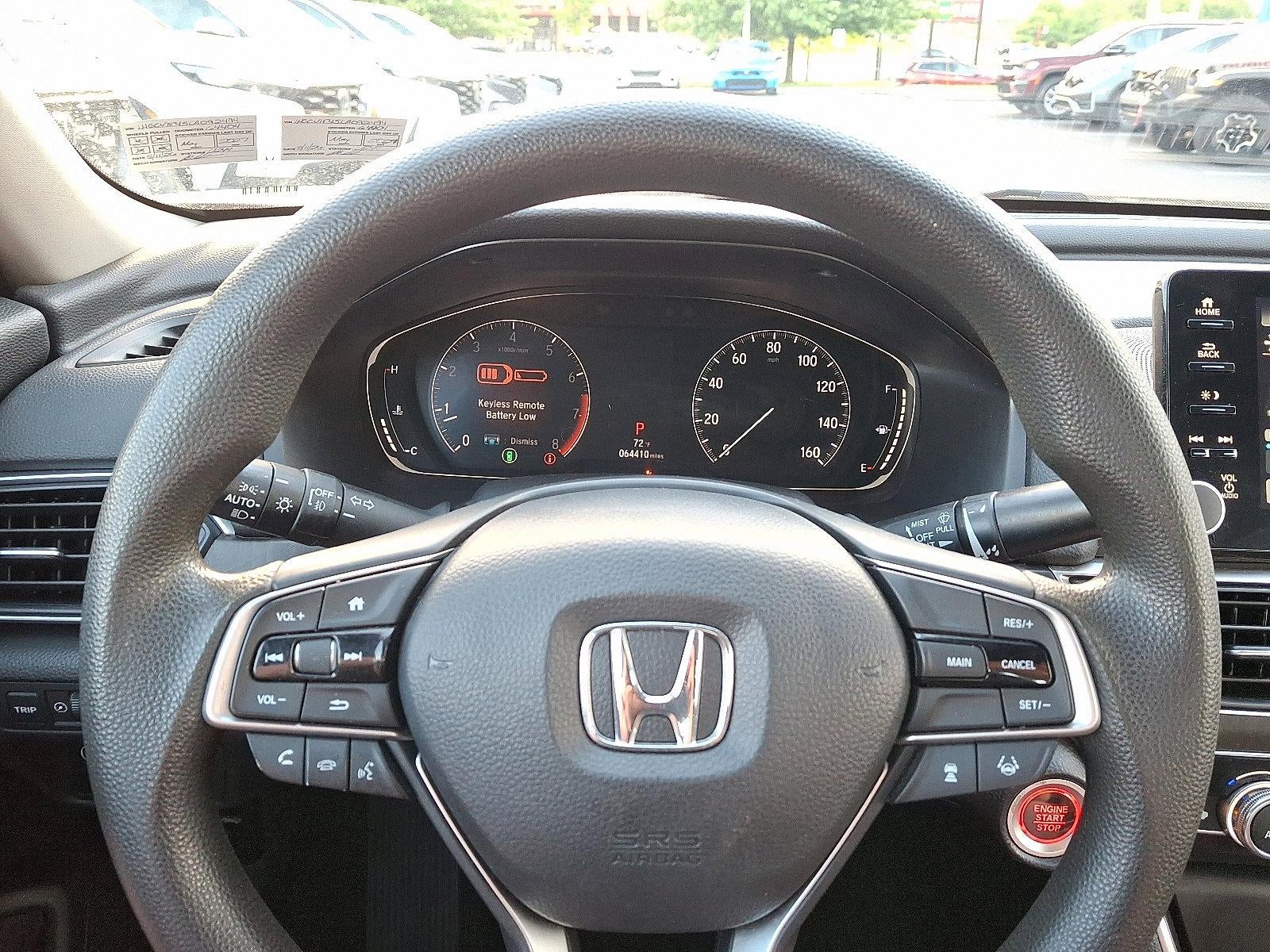 2020 Honda Accord Sedan EX 1.5T CVT