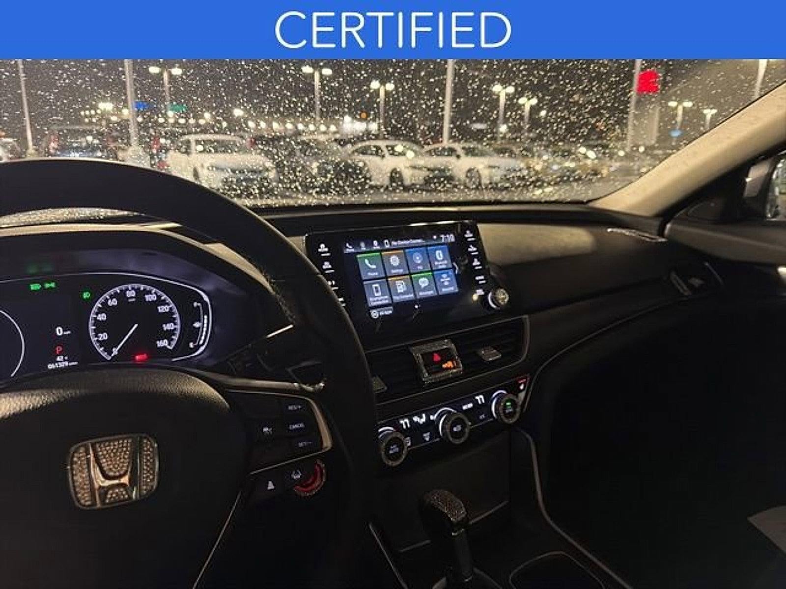 2022 Honda Accord Sedan EX-L 1.5T CVT