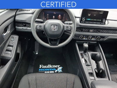 2025 Honda Accord LX **CERTIFIED**