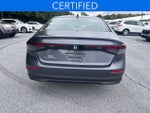 2025 Honda Accord LX **CERTIFIED**