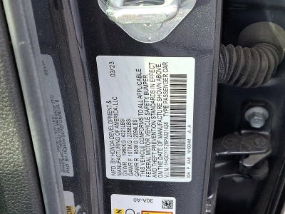 2023 Honda Accord Sedan LX CVT