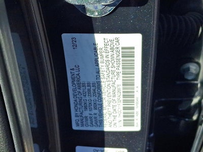 2024 Honda Accord Sedan EX CVT