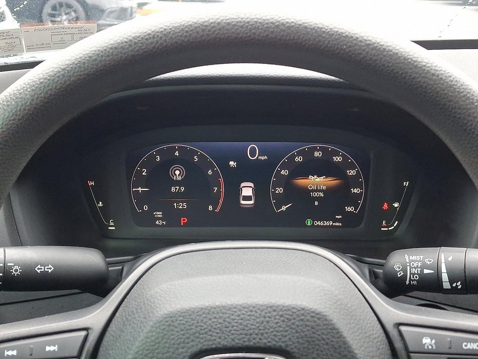 2023 Honda Accord Sedan EX CVT w/o BSI