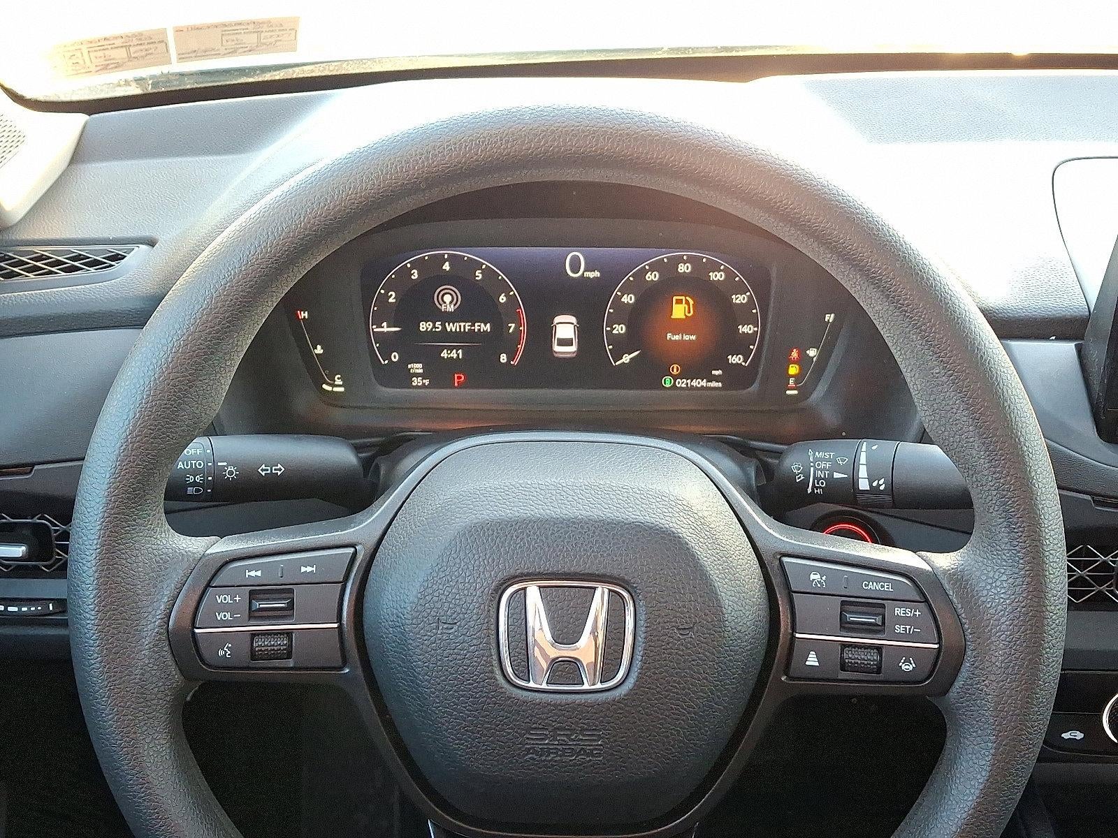 2023 Honda Accord Sedan EX CVT w/o BSI