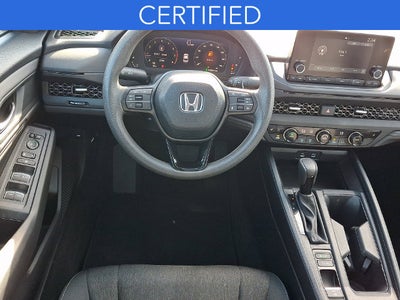 2025 Honda Accord SE **CERTIFIED**