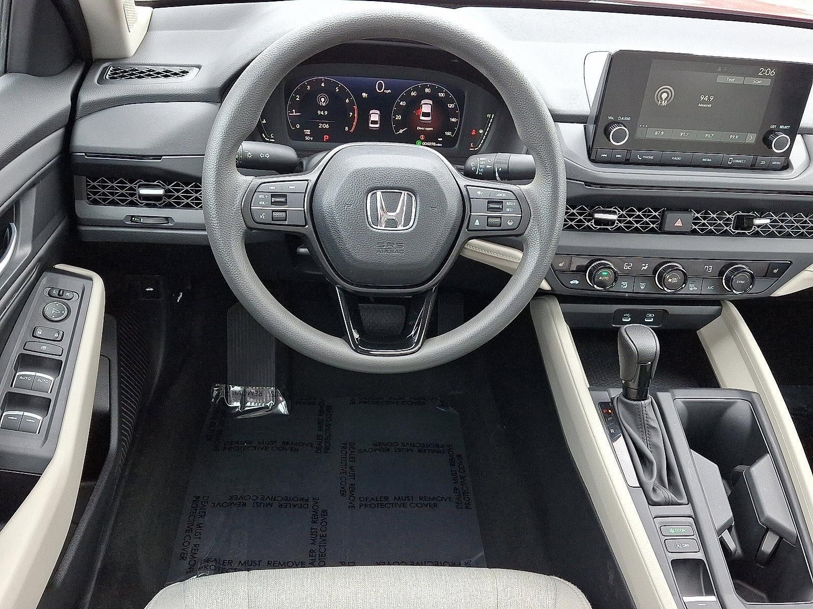2025 Honda Accord Sedan SE CVT