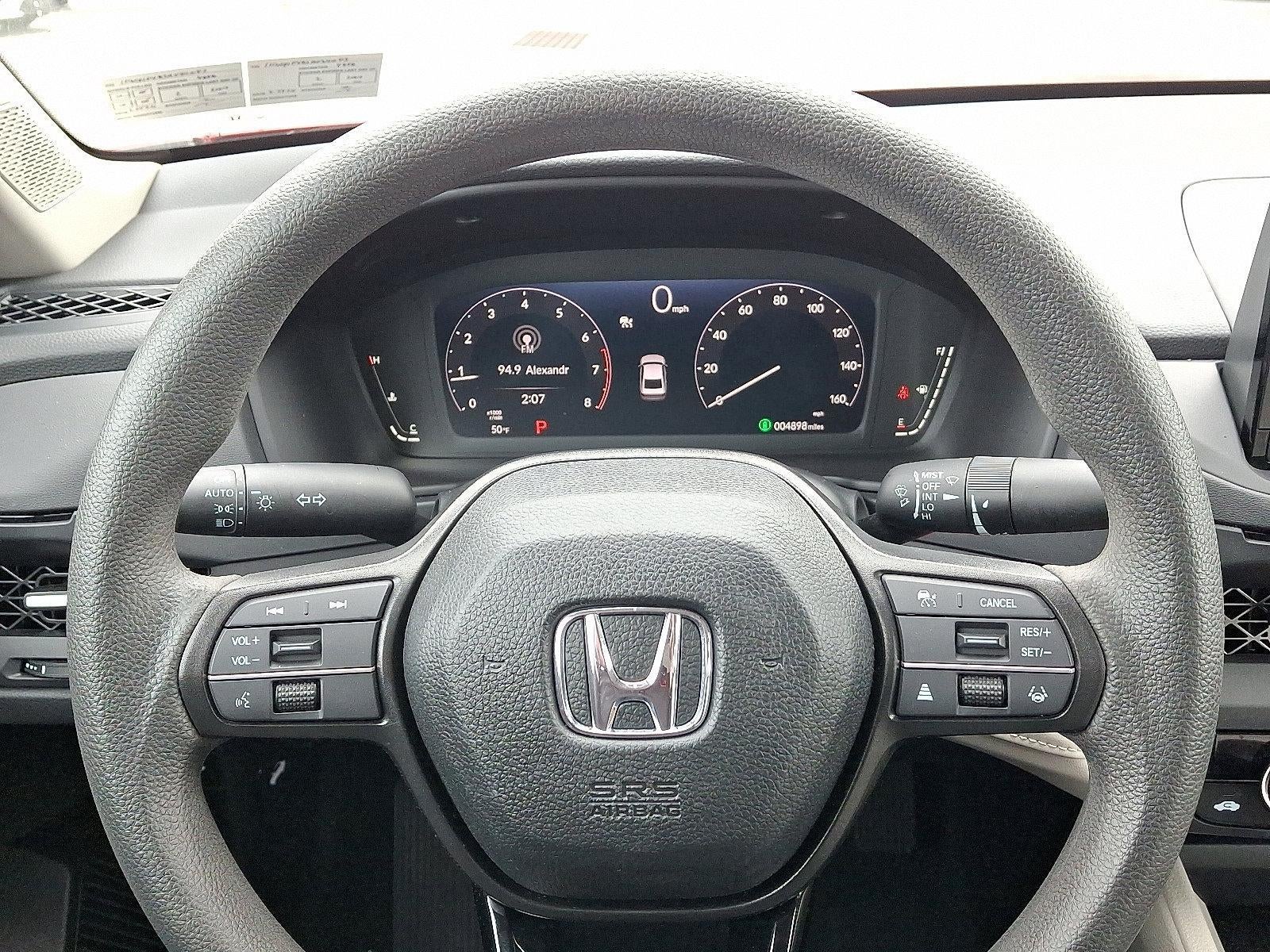 2025 Honda Accord Sedan SE CVT