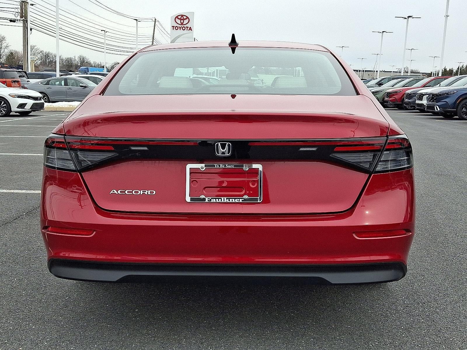 2025 Honda Accord Sedan SE CVT