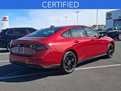 2025 Honda Accord SE **CERTIFIED**