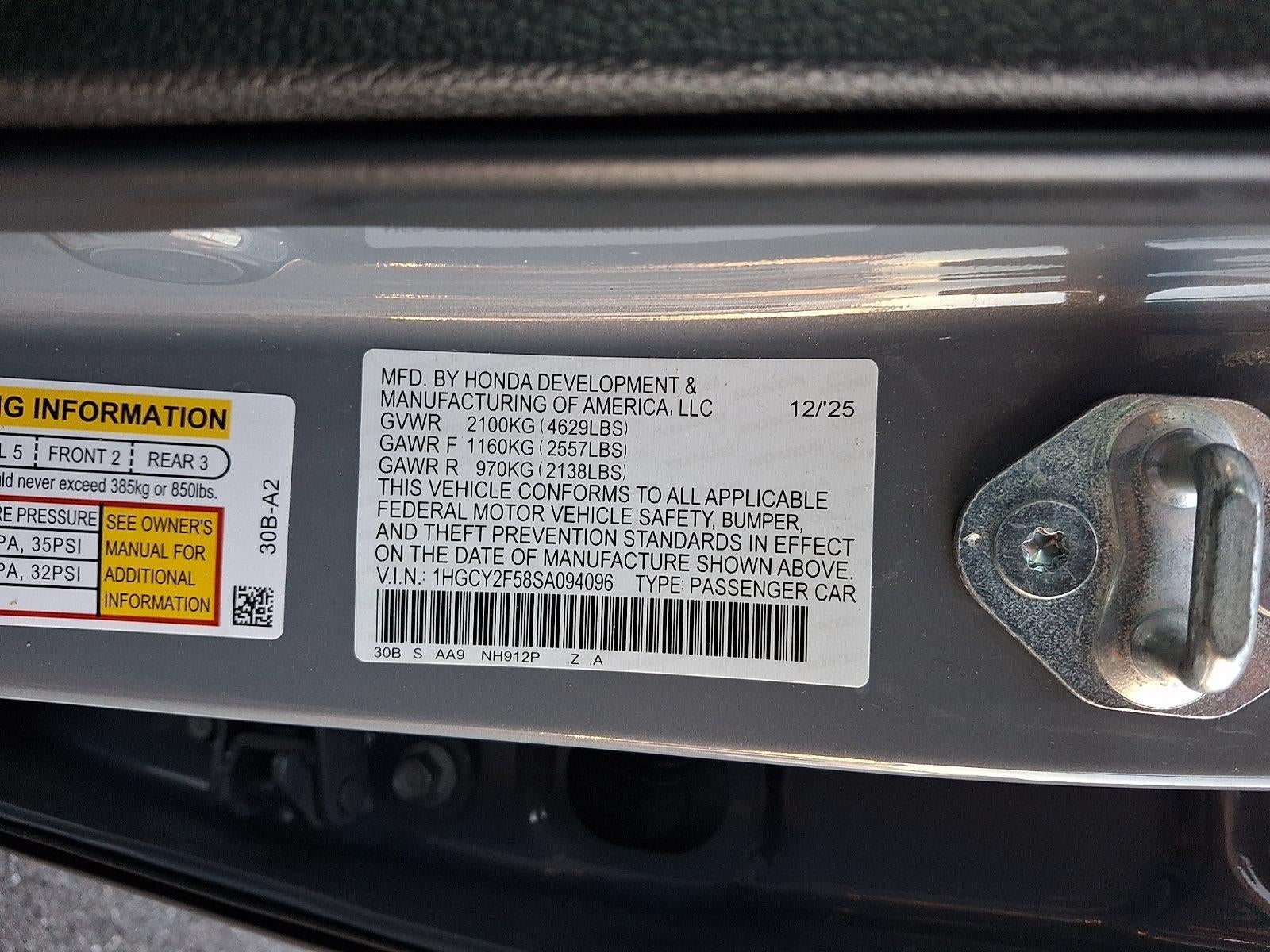 2025 Honda Accord Hybrid Sport Sedan
