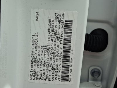 2024 Honda Accord Hybrid Sport-L Sedan