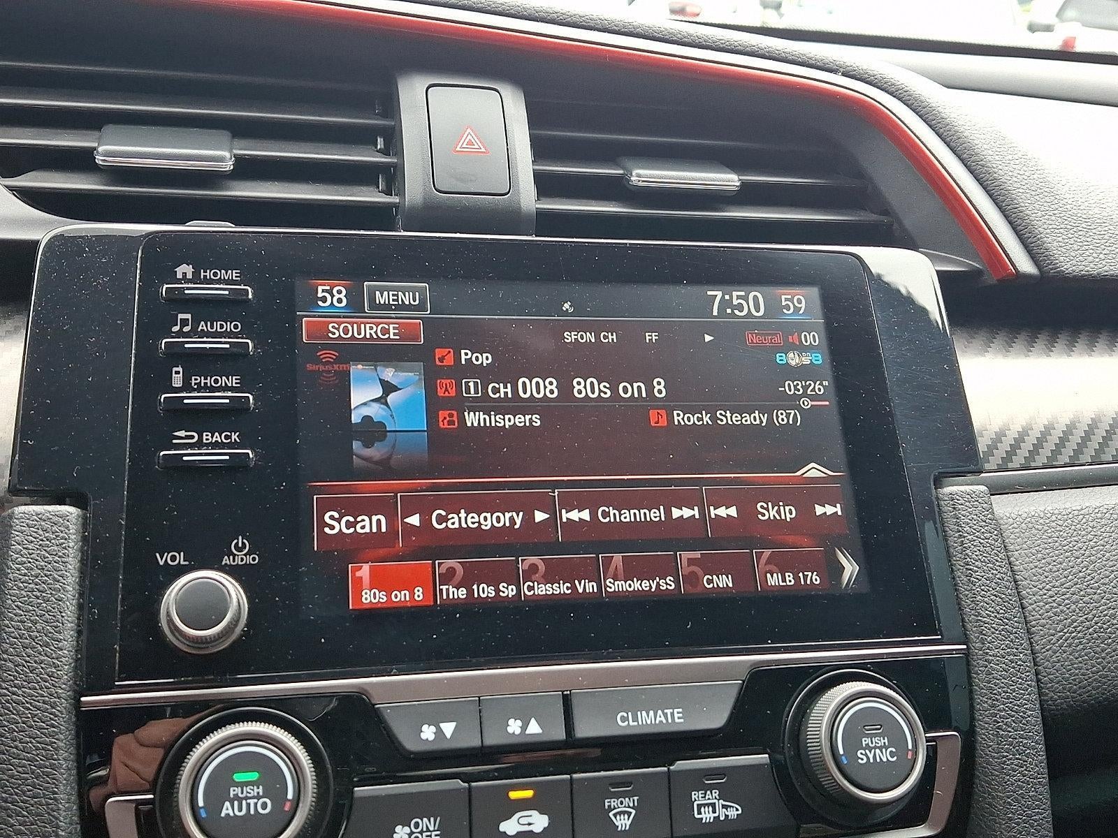 2020 Honda Civic Si Sedan Manual