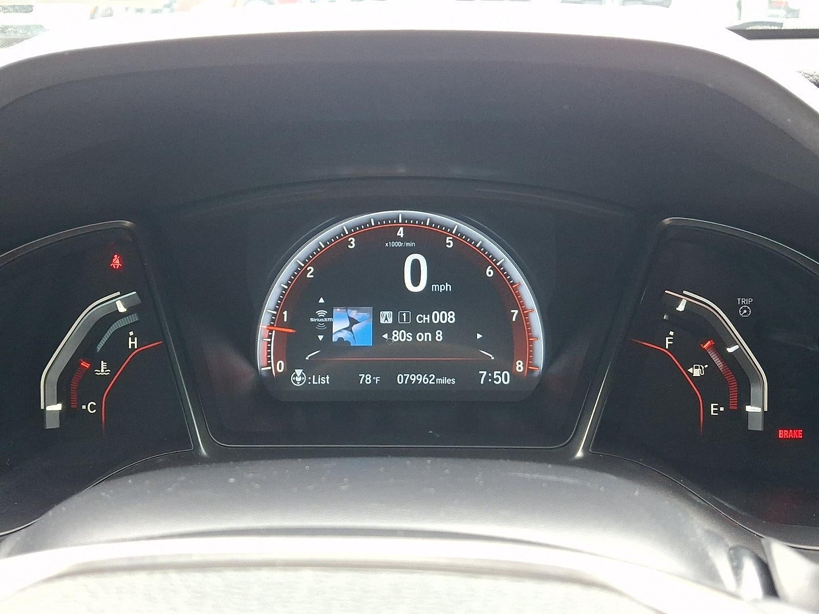 2020 Honda Civic Si Sedan Manual
