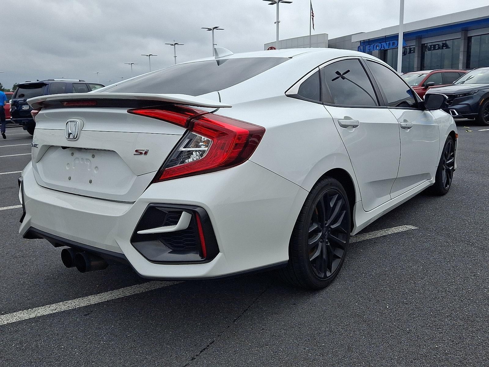 2020 Honda Civic Si Sedan Manual