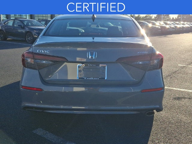 2025 Honda Civic Sport CERTIFIED