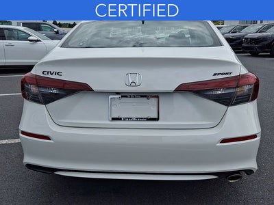 2026 Honda Civic Sedan Sport CVT