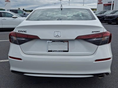 2026 Honda Civic Sedan Sport CVT