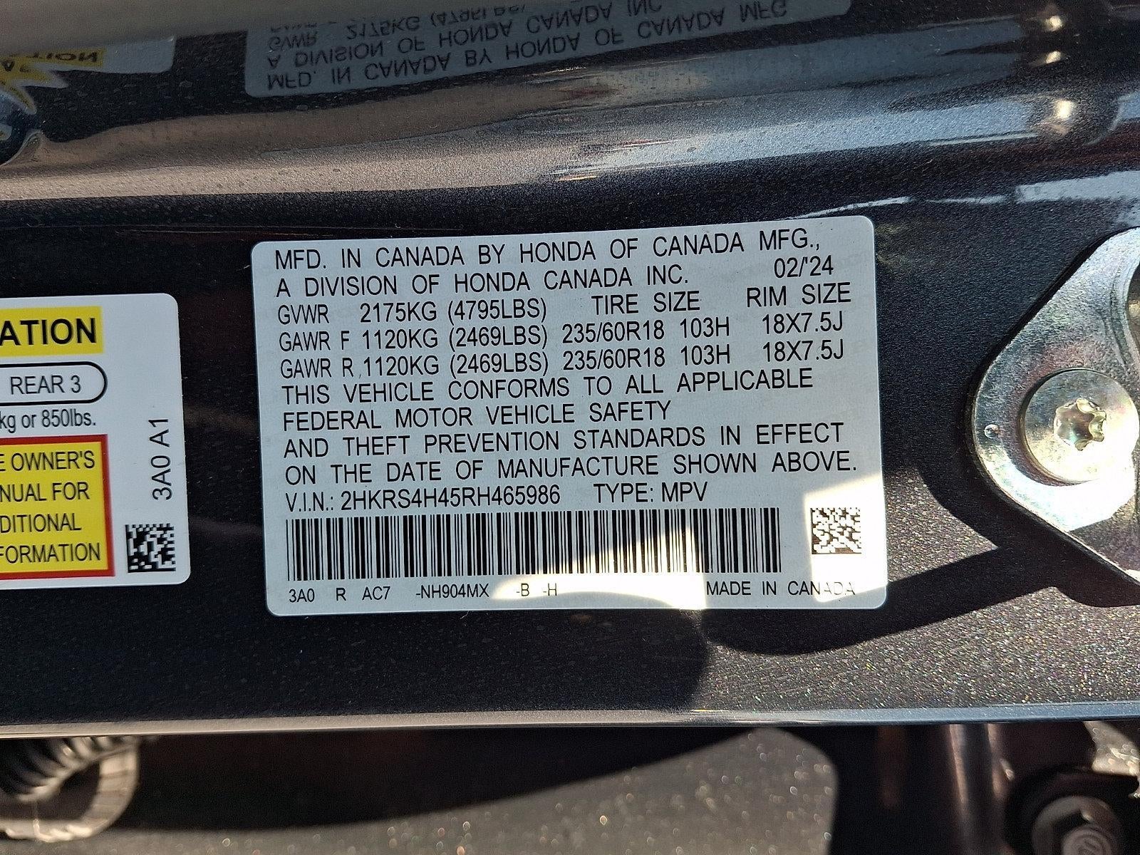 2024 Honda CR-V EX AWD