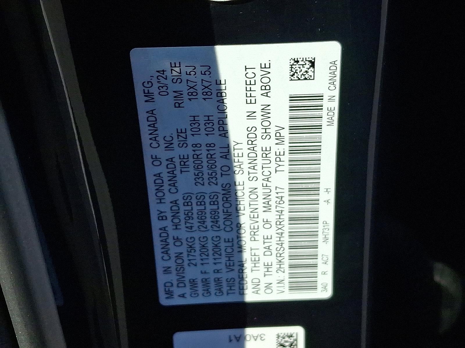 2024 Honda CR-V EX AWD