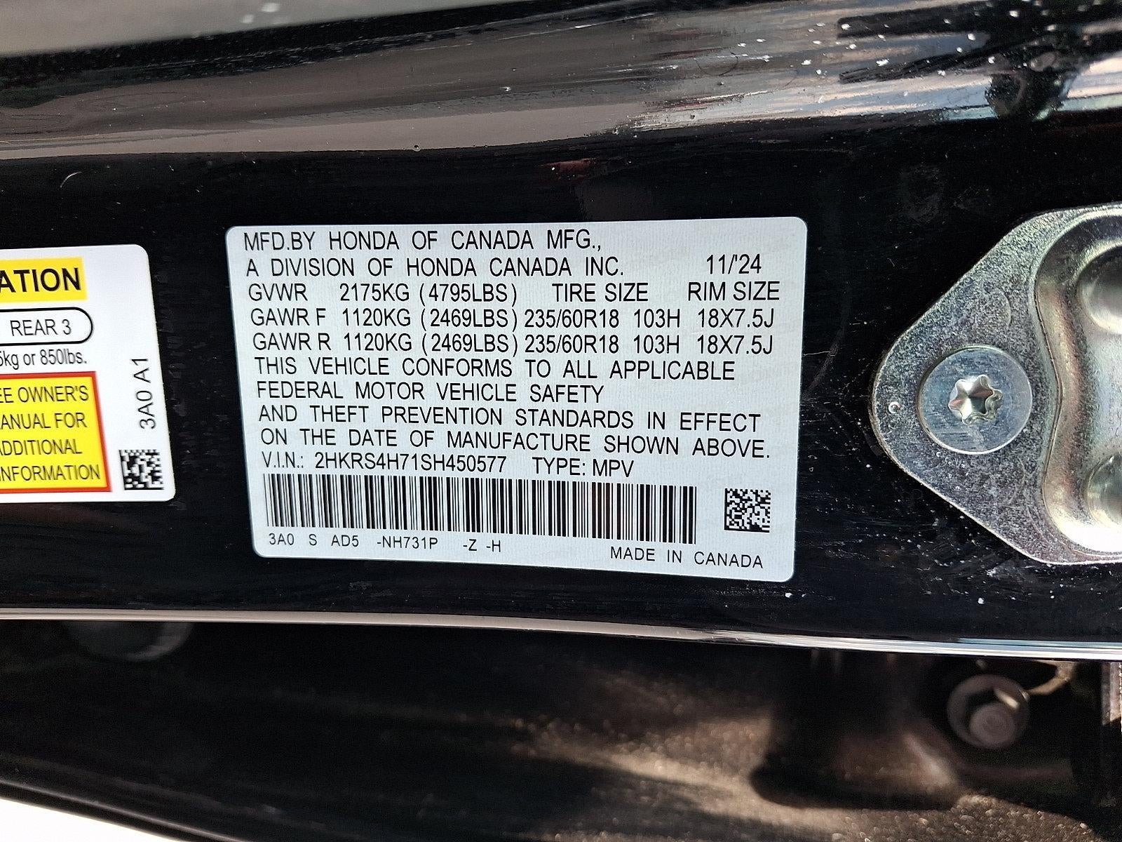 2025 Honda CR-V EX-L AWD