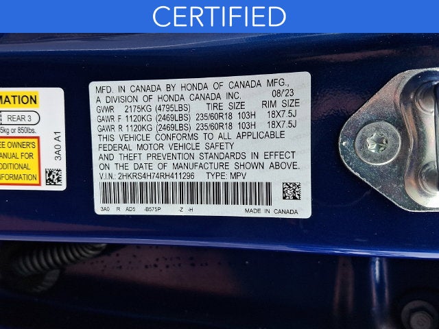 2024 Honda CR-V EX-L AWD