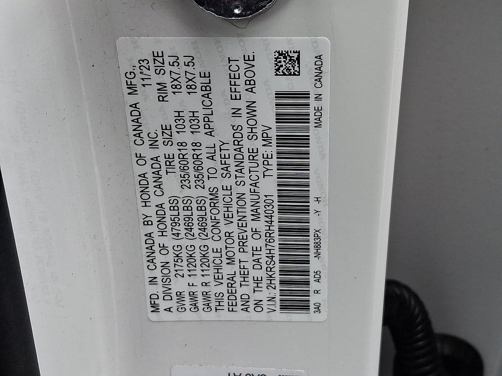 2024 Honda CR-V EX-L AWD