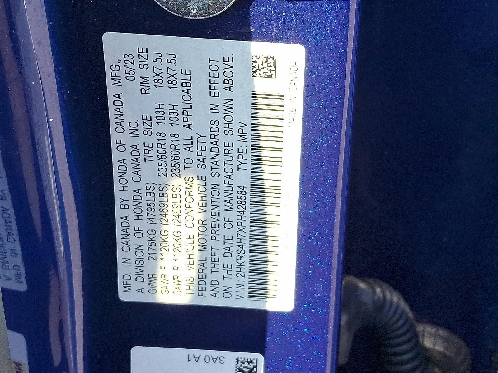 2023 Honda CR-V EX-L AWD w/o BSI