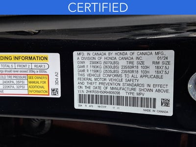 2024 Honda CR-V Hybrid Sport **CERTIFIED**