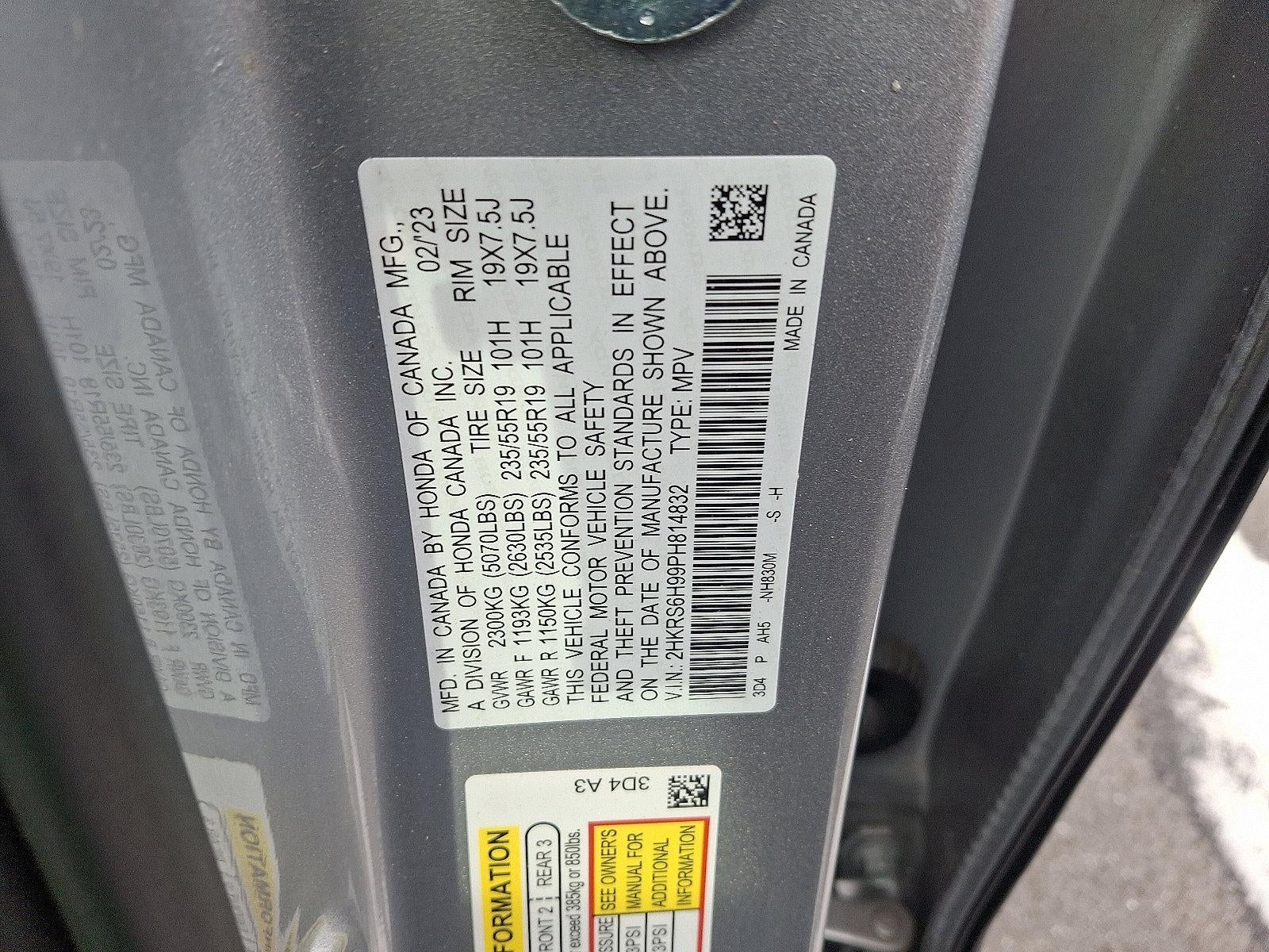 2023 Honda CR-V Hybrid Sport Touring AWD