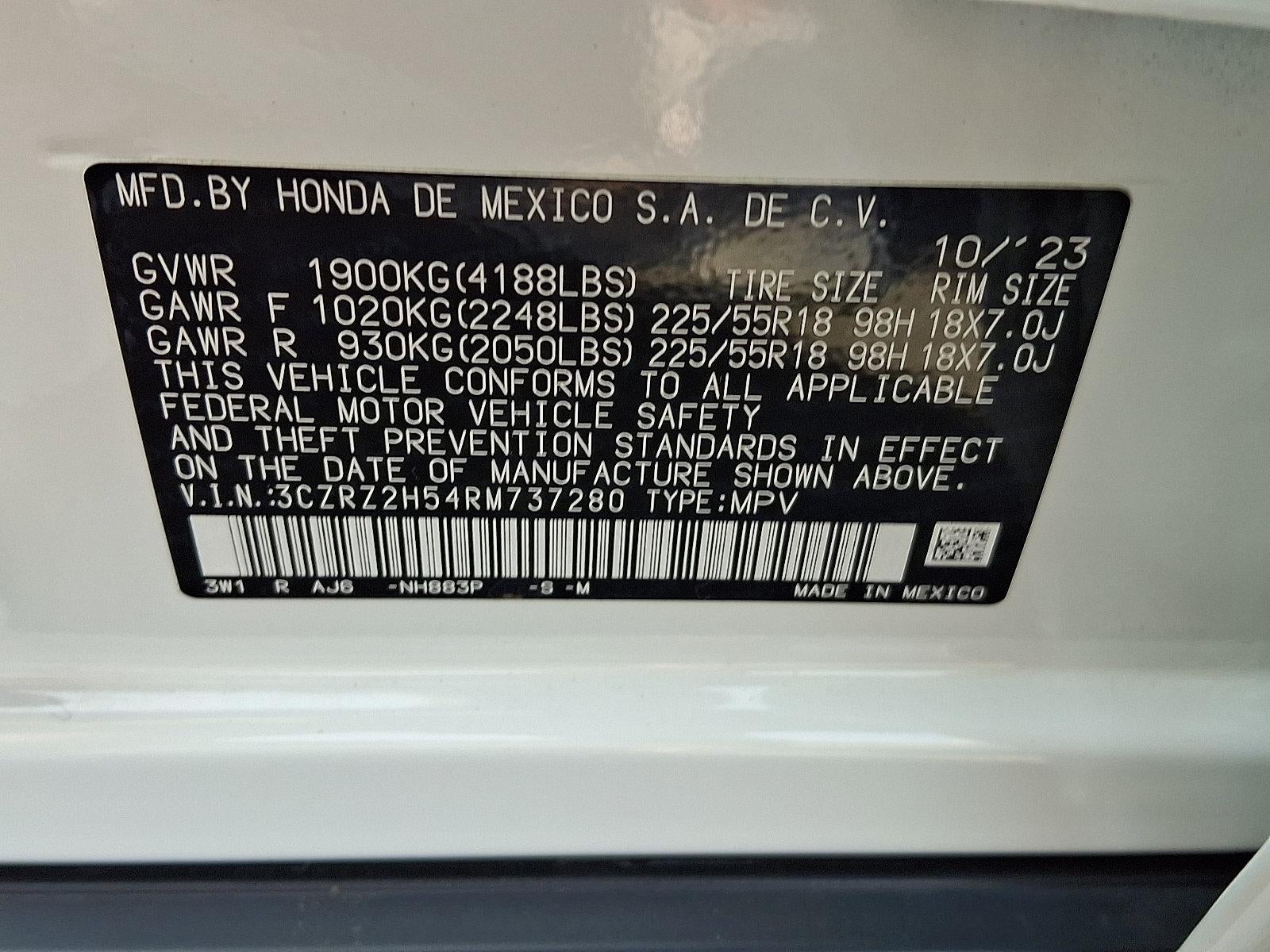 2024 Honda HR-V Sport AWD CVT