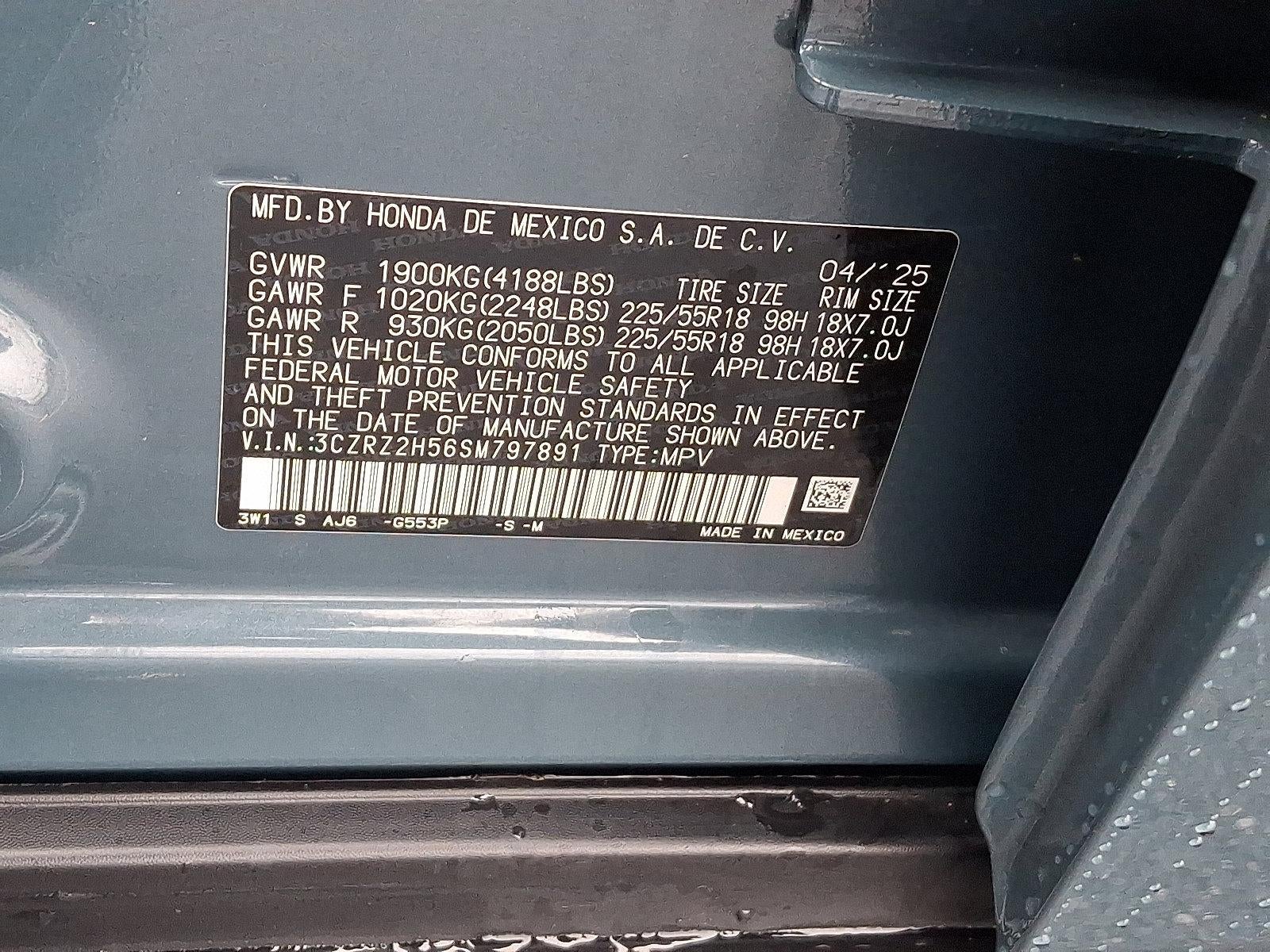 2025 Honda HR-V Sport AWD CVT