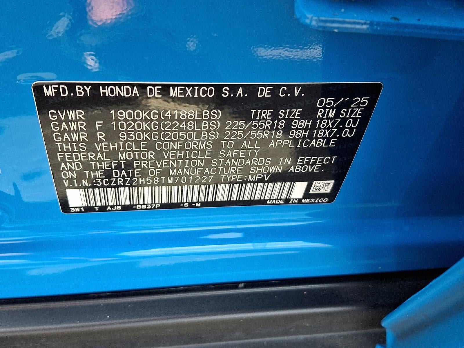 2026 Honda HR-V Sport AWD CVT