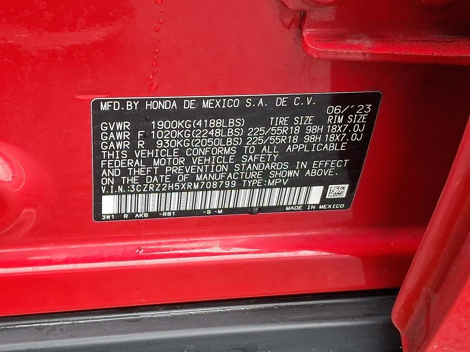 2024 Honda HR-V Sport AWD CVT